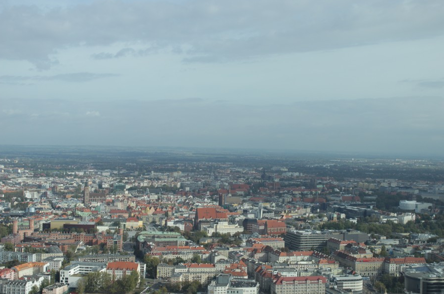 Widok na Wrocław
