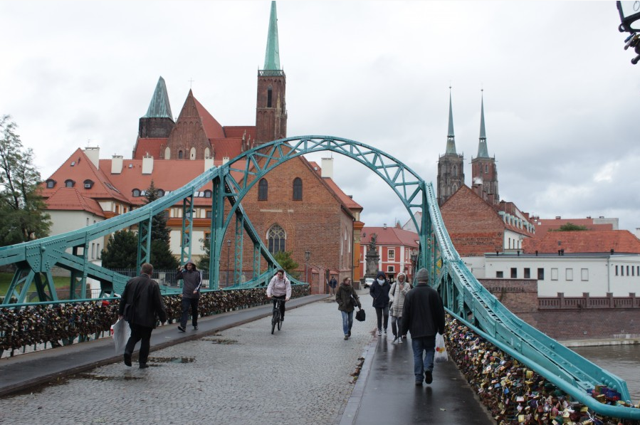 Most Tumski we Wrocławiu 